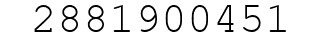 Number 2881900451.