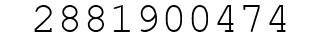 Number 2881900474.
