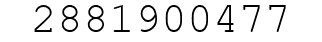 Number 2881900477.