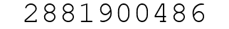 Number 2881900486.