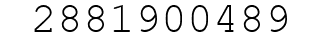 Number 2881900489.