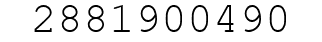 Number 2881900490.