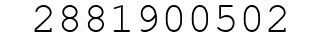 Number 2881900502.