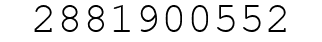 Number 2881900552.