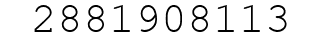 Number 2881908113.