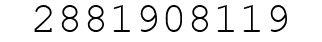 Number 2881908119.