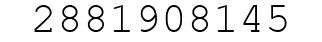 Number 2881908145.