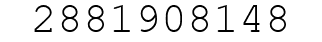 Number 2881908148.