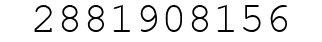 Number 2881908156.