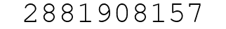 Number 2881908157.