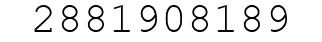Number 2881908189.