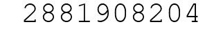 Number 2881908204.