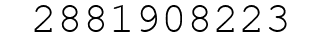 Number 2881908223.