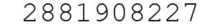 Number 2881908227.