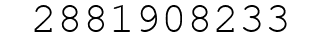 Number 2881908233.