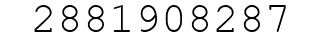 Number 2881908287.