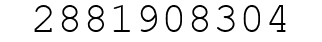 Number 2881908304.