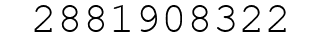 Number 2881908322.