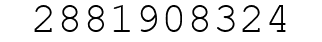 Number 2881908324.