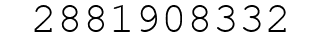 Number 2881908332.