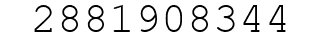 Number 2881908344.