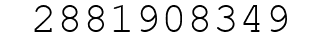 Number 2881908349.