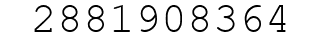 Number 2881908364.