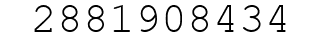 Number 2881908434.