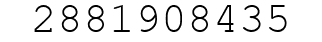 Number 2881908435.