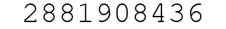 Number 2881908436.