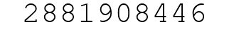 Number 2881908446.