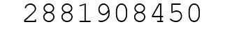 Number 2881908450.