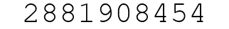 Number 2881908454.
