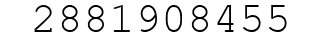 Number 2881908455.