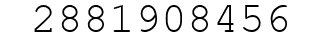 Number 2881908456.