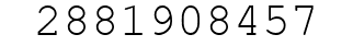 Number 2881908457.