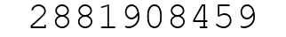 Number 2881908459.