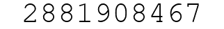 Number 2881908467.