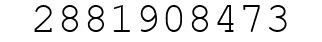 Number 2881908473.