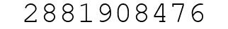 Number 2881908476.