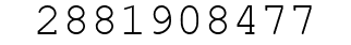 Number 2881908477.