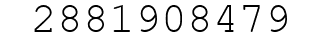 Number 2881908479.