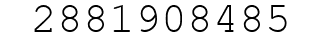Number 2881908485.