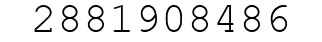 Number 2881908486.