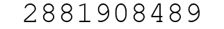 Number 2881908489.