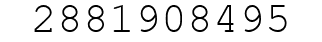 Number 2881908495.