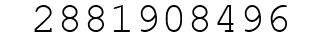 Number 2881908496.