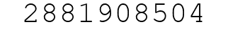 Number 2881908504.