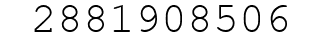 Number 2881908506.