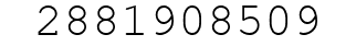 Number 2881908509.